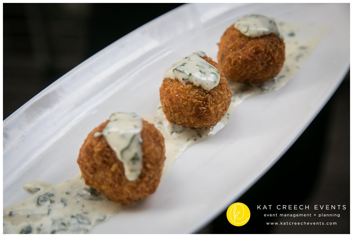 appetizers | corporate event |kat creech events |event planner 