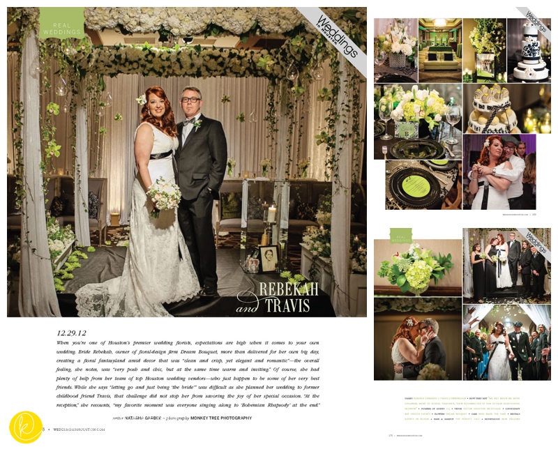 Weddings in Houston Magazine Featured Wedding