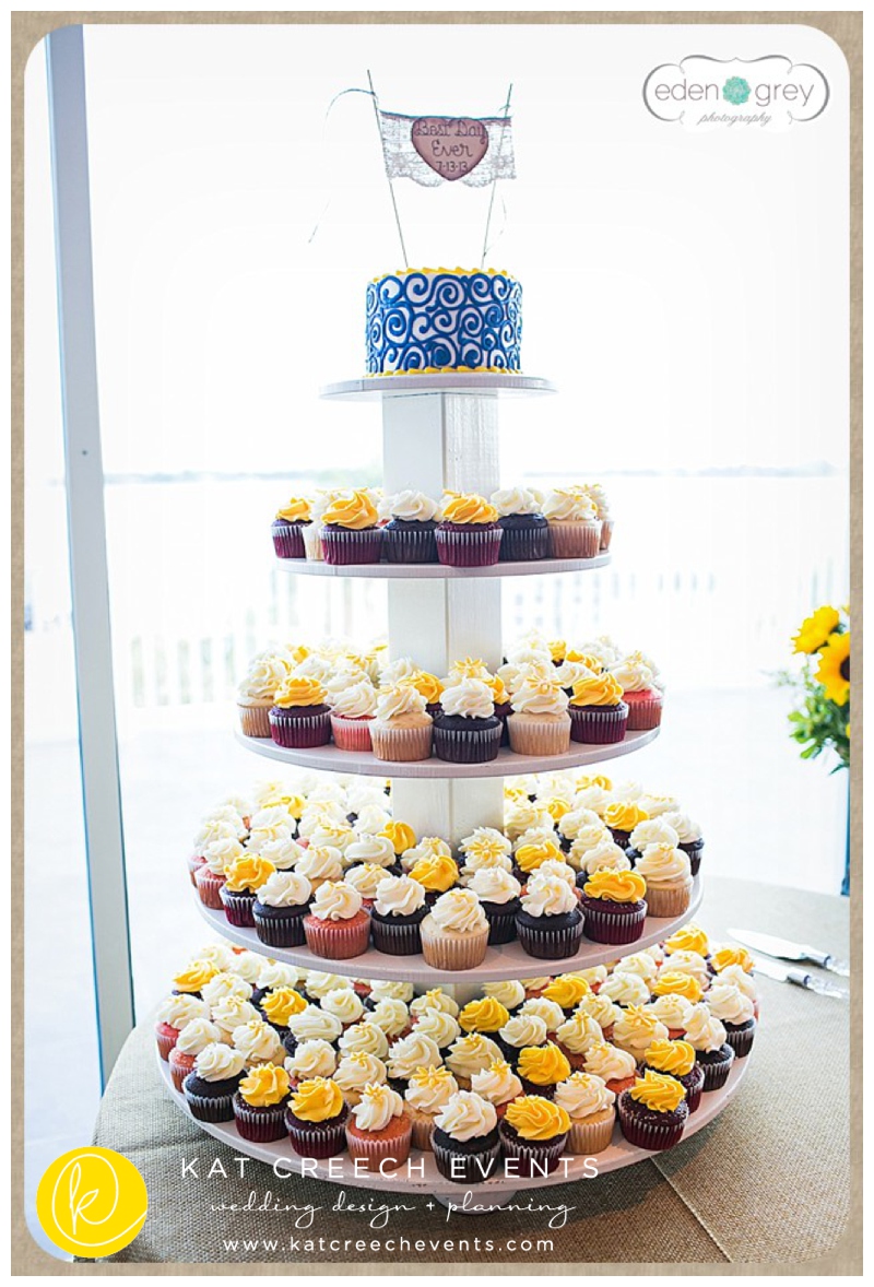 Navy and Yellow wedding, The Admiral