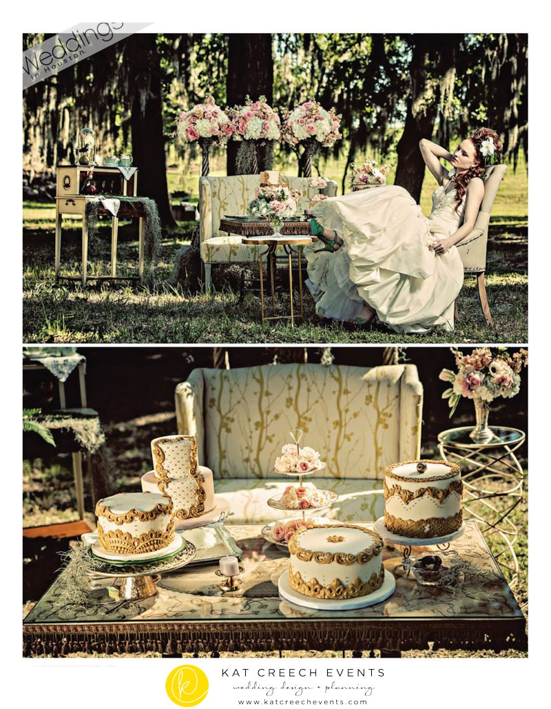 Weddings in Houston Magazine Fantasy Style Shoot